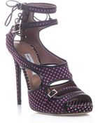 Tabitha Simmons Bailey Printed Sandals - Lyst