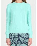 Torn By Ronny Kobo Kati Sweater Cable Knit - Lyst
