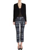 10 Crosby Derek Lam Boxed Jacquard Straight Leg Pants - Lyst