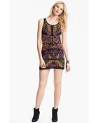 Free People Embroidered Minidress - Lyst