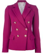 Emilio Pucci Double Breasted Blazer - Lyst