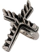 Topshop Cross Ring Pack - Lyst