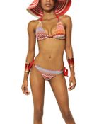 Missoni Stretch Viscose Lace Knit Bikini - Lyst
