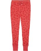 Zoe Karssen Leopard Print Cotton Blend Terry Track Pants - Lyst