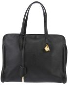 Alexander McQueen Padlock Zip Around Bag - Lyst
