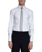 Thom Browne Oxford Stripe Dress Shirt - Lyst
