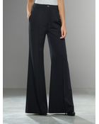 Patrizia Pepe Wide Leg Trousers - Lyst