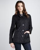 Burberry Brit Quilted Snap Coat - Lyst
