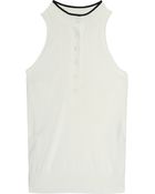 T By Alexander Wang Fineknit Cotton Tank - Lyst