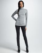 Vince Fivepocket Skinny Herringbone Jeans - Lyst