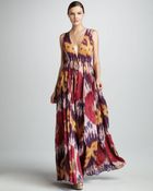 Rachel Pally Ikatprint Vneck Dress - Lyst