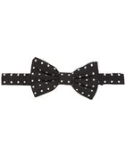 Dolce & Gabbana Polkadot Silk Bow Tie - Lyst