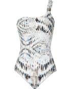 Heidi Klein One Shoulder Swimsuit - Lyst