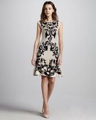 McQ by Alexander McQueen Floral Intarsia knit Dress - Lyst