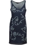 Love Moschino Short Dress - Lyst