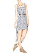 BCBGeneration Belted Tank Dress - Lyst