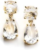 Kate Spade Double Drop Earrings - Lyst