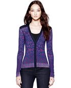 Tory Burch Brady Cardigan - Lyst