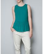 Zara Top - Lyst