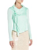 BCBGMAXAZRIA Ana Raw-edge Jacket - Lyst