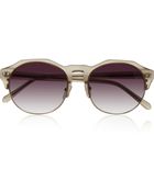 Matthew Williamson Round Frame Acetate Sunglasses - Lyst