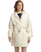 Cacharel Wool Coat - Lyst