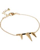 Asos Three Spike Bracelet - Lyst