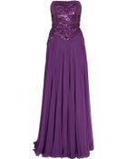 Elie Saab Strapless 12 Beaded Gown - Lyst