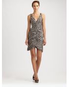 Kurt Thomas Silk Chiffon Dress - Lyst
