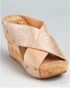 Lucky Brand Miller2 Cork Wedges - Lyst