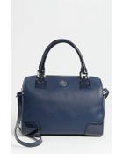 Tory Burch Leather Satchel - Lyst