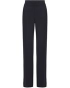 Armani Wide Leg Trousers - Lyst