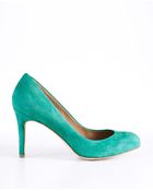 Ann Taylor Perfect Suede Pumps - Lyst