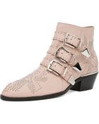 Chloé Susanna Studded Bootie - Lyst