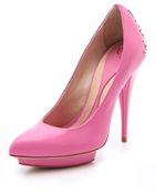 McQ by Alexander McQueen Studded Heel Pumps - Lyst