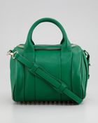 Alexander Wang Rockie Small Crossbody Satchel Bag Green - Lyst