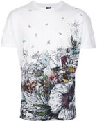 McQ by Alexander McQueen Multiprint Tshirt - Lyst