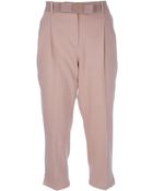 Lanvin Cropped Tailored - Lyst
