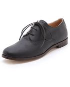 Maison Martin Margiela Lace Up Oxfords - Lyst