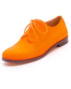 Maison Martin Margiela Lace Up Oxfords - Lyst