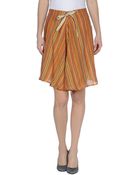 Mario Matteo Knee Length Skirt - Lyst