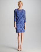Rebecca Taylor Lace Scalloped Shift Dress - Lyst