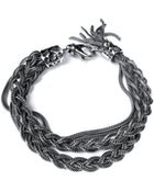 Emanuele Bicocchi Braided Bracelet - Lyst