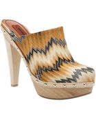 Missoni Flame Stitch Mule - Lyst
