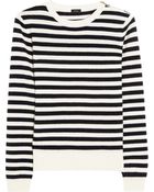 Joseph Sailor Striped Cashmere Sweater - Lyst