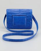 Nancy Gonzalez Front Flap Crocodile Crossbody Bag - Lyst