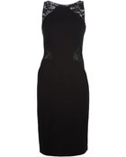 Emilio Pucci Lace Panel Dress - Lyst