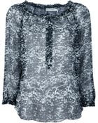 Etoile Isabel Marant Silk Blouse - Lyst