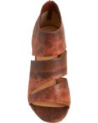 Christian Louboutin Open Toe Ankle Boots - Lyst