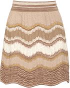 M Missoni Crochetknit Cottonblend Skirt - Lyst